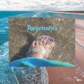 Zomer Sandalen Splashing en Wading bij het strand Deurmat