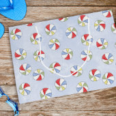 Zomer Schattige Strandballen Patroon Groot Cadeauzakje