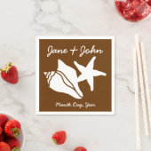 Zomer Schelpen in Chocolade Servetten (Insitu)