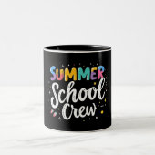 Zomer School Crew Mok – Leuk Geschenk voor Docente (Center)