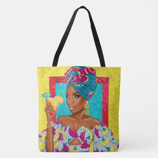 Zomer schoonheid tote bag (Voorkant)