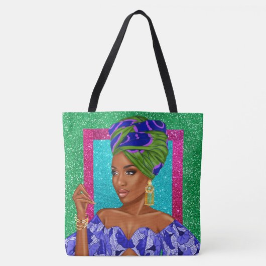 Zomer schoonheid tote bag (Voorkant)