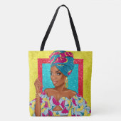 Zomer schoonheid tote bag (Voorkant)