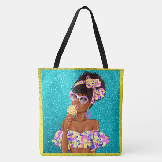 Zomer Schoonheid Tote Bag (Voorkant)