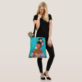 Zomer Schoonheid Tote Bag (Op model)