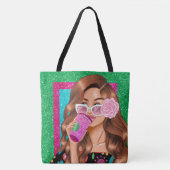 Zomer schoonheid tote bag (Voorkant)
