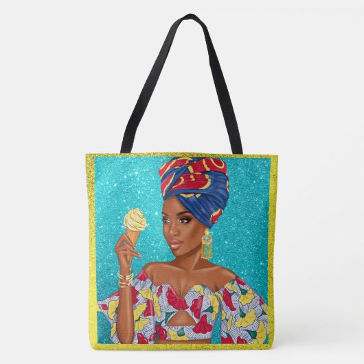 Zomer Schoonheid Tote Bag (Voorkant)