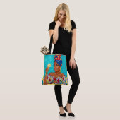 Zomer Schoonheid Tote Bag (Op model)