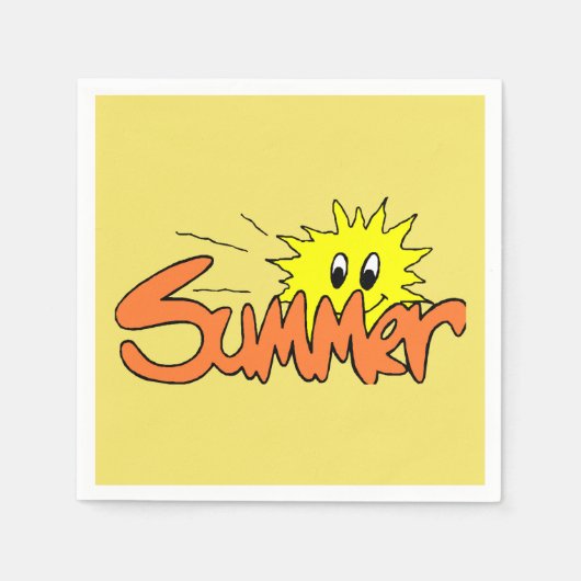 zomer servet (Voorkant)