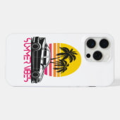 Zomer sfeer iPhone hoesje (Achterkant horizontaal)