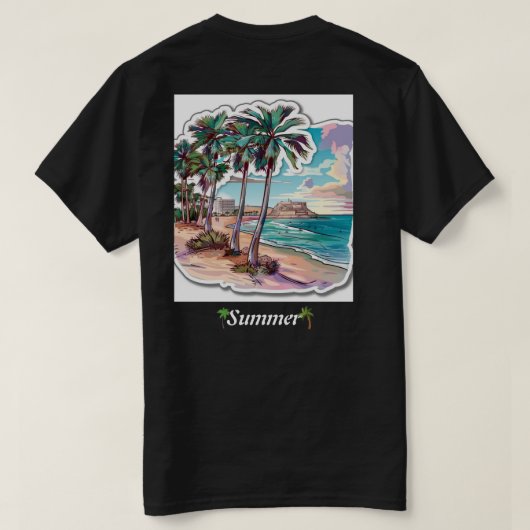 Zomer shirts  (Design achterkant)