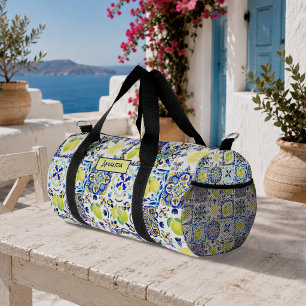 Zomer Siciliaans citrus Mediterraan majolica Plunjezak