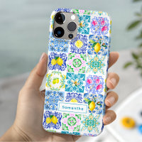 Zomer Siciliaans kleurrijke azulejo Amalfi Mediter