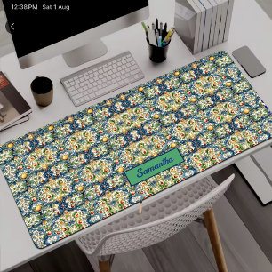 Zomer, Siciliaanse mediterrane oranje majolica Bureaumat