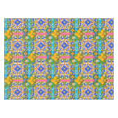 Zomer, Siciliaanse tegels, citrusvruchten, citroen Tafelkleed (Voorkant (Horizontaal))