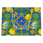 Zomer, Siciliaanse tegels, citrusvruchten, sinaasa Groot Cadeauzakje (Voorkant)