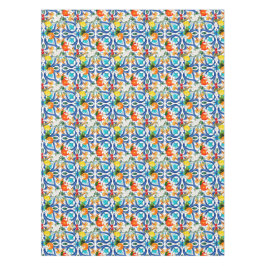 Zomer, Siciliaanse tegels, majolica, keramische te Tafelkleed