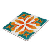 Zomer, Siciliaanse tegels, majolica, keramische te Tegeltje (Zijkant)