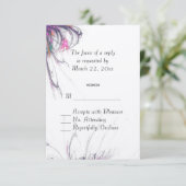 Zomer Simplicity RSVP Kaartje (Staand voorkant)