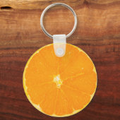 Zomer Sinaasappel Citrus Fruit Slice Sleutelhanger (Voorkant)