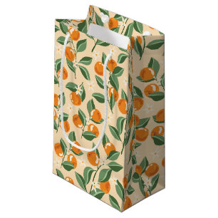 Zomer Sinaasappels Boho Natuur Fruit Klein Cadeauzakje