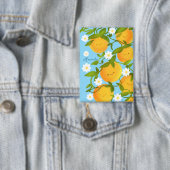 Zomer Sinaasappels Tree Garden Button (Insitu)