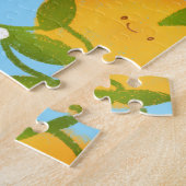 Zomer Sinaasappels Tree Garden Legpuzzel (Zijkant)