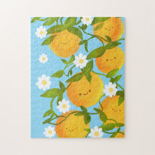 Zomer Sinaasappels Tree Garden Legpuzzel