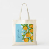 Zomer Sinaasappels Tree Garden Tote Bag (Achterkant)