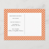 Zomer Sinaasappels Verplaatsend Aankondiging Brief (Achterkant)