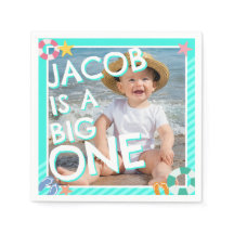 Zomer Sky Blue Boys 1e verjaardag