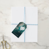 Zomer Slingerlichtjes Betoverde Chic Bruiloft Cadeaulabel (Met Touw)