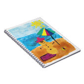 Zomer Sneeuwman - Kinderkunst voor CHOC Notitieboek (Rechterzijde)