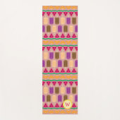 Zomer snoepjes yoga mat (Voorkant)