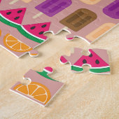 Zomer snoeppuzzel legpuzzel (Zijkant)