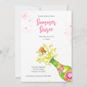 Zomer Soirée Uitnodiging – Zomer Cocktail Party