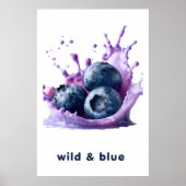 Zomer Spat Fruit Muurkunst Poster (Voorkant)