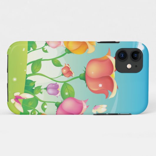 Zomer speels plezier Case-Mate iPhone case (Achterkant (horizontaal))