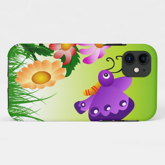 Zomer speels plezier Case-Mate iPhone case (Achterkant (horizontaal))