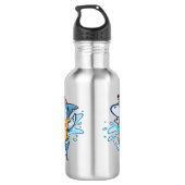 Zomer Splash Waterfles (Achterkant)