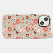 Zomer Spullen Lichte Achtergrond iPhone Hoesje (Achterkant horizontaal)