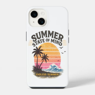 Zomer Staat Van Geest Vintage iPhone 14 Hoesje