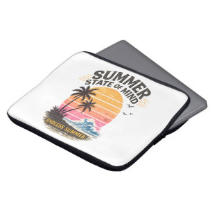 Zomer Staat Van Geest Vintage Laptop Sleeve