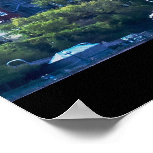 Zomer | Stad Quebec Poster (Hoek)