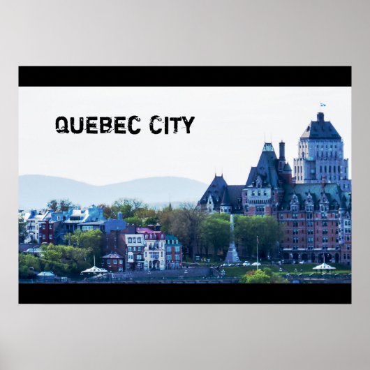 Zomer | Stad Quebec Poster (Voorkant)