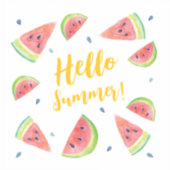 zomer sticker (Voorkant)