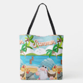 ZOMER, stijl nomo Tote Bag (Achterkant)