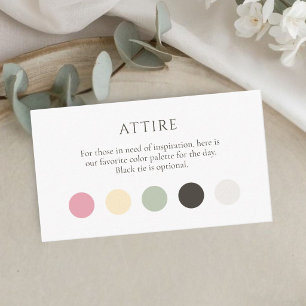 Zomer Stip Kledingcode Bijlage Kaart