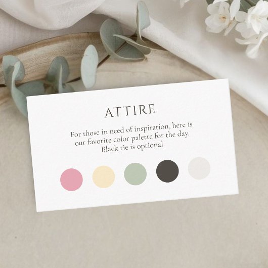 Zomer Stip Kledingcode Bijlage Kaart