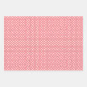 Zomer Stof Roze Blush Roze Strepen Inpakpapier Vel (Voorkant)